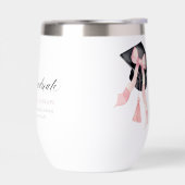 Coquette de chou rose moderne Diplômé (Gauche)