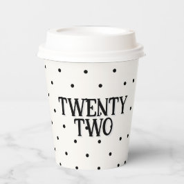 Coquette Disco Ball & Black Bow Chic Modern Wit Papieren Bekers