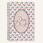 Coquette ditsy floral Bullet Journal (Recto)