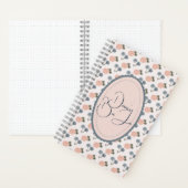 Coquette ditsy floral Bullet Journal Notitieboek (Binnen)