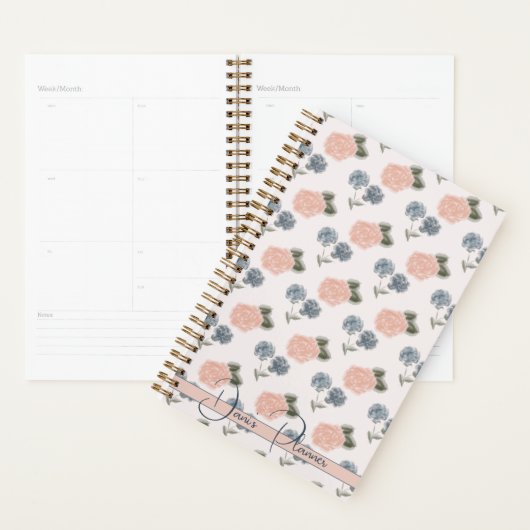 Coquette Ditsy Floral ongedateerde planner (Display)