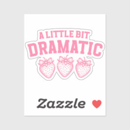 Coquette Dramatische Sticker voor Meisjes