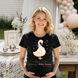 Coquette Dwaas Ganzen Roze Moeder-in-wording, Zwan T-shirt