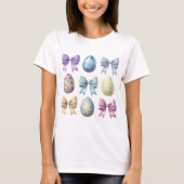 Coquette Easter Shirt, Happy Easter Shirt (Voorkant)