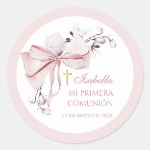 Coquette Eerste Communie Favor Stickers