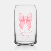 Coquette esthétique Cute Rose Bow Personnalisé (Recto)