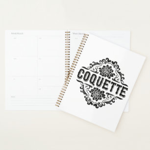 Coquette esthétique noir lumière vintage académici