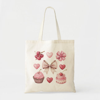 Coquette esthetische Canvas tas