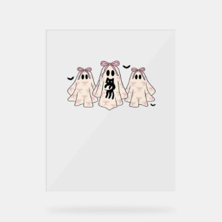 Coquette fantômes avec un chat noir T-shirt classi