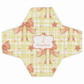 Coquette feminine orange jaune vaches (Plat)