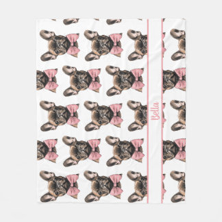 Coquette franchise kostuum naam fleece deken