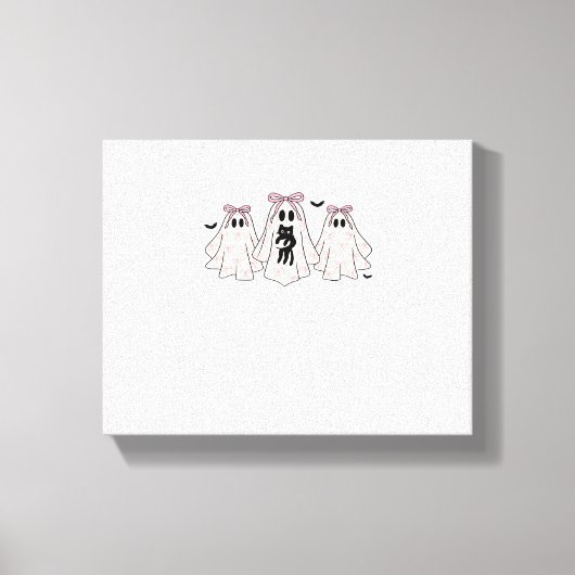 Coquette geesten met een zwarte kat Classic T-Shir Canvas Afdruk (Voorkant)