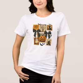 Coquette Halloween stempels Tri-Blend Shirt