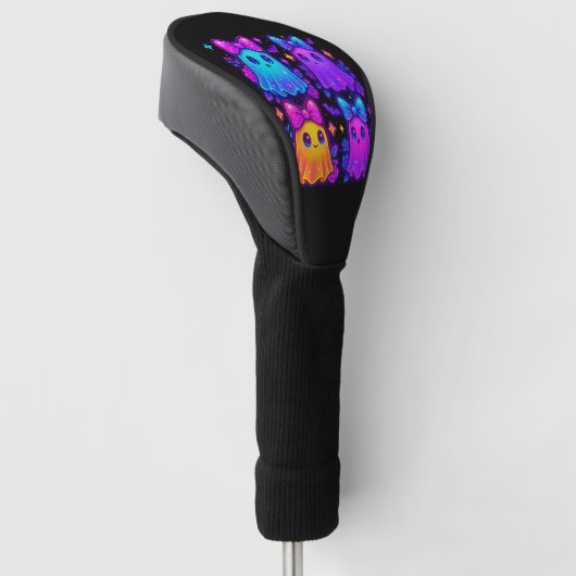 Coquette iriserende Halloween Golfheadcover (Schuin)
