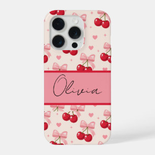 Coquette joli nœud cerise