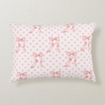 Coquette kamer Decor Roze Bogen & Polka Dots