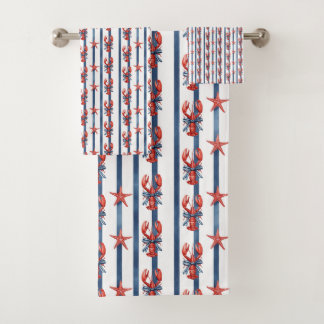 Coquette Kreeften & Zeesterren Bad Handdoek
