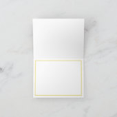 Coquette Lemon Cocktail Martini Bedankkaart (Binnen)