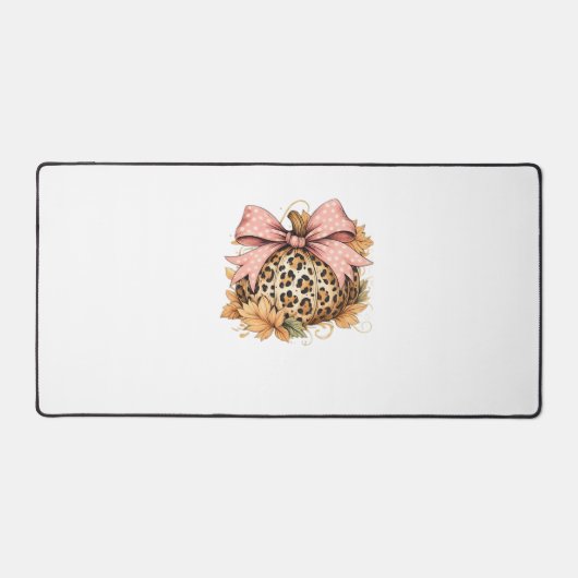 Coquette Leopard Citrouille avec cou rose - Glam F (Recto)