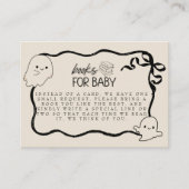 Coquette Little Boo Books for Baby  Enclosure Card Informatiekaartje (Voorkant)