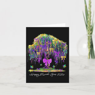 Coquette Mardi Gras 2026 Kralen Boom Carnaval Nieu Kaart