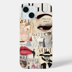 Coquette Meisje Preppy Collage, Telefoonhoes