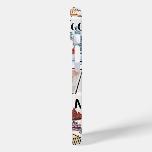 Coquette Meisje Preppy Collage, Telefoonhoes Case-Mate iPhone Case (Achterkant / Links)