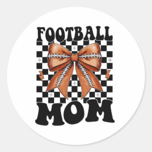 Coquette Moeder Dag Voet Boog Voor Vrouwen Ronde Sticker