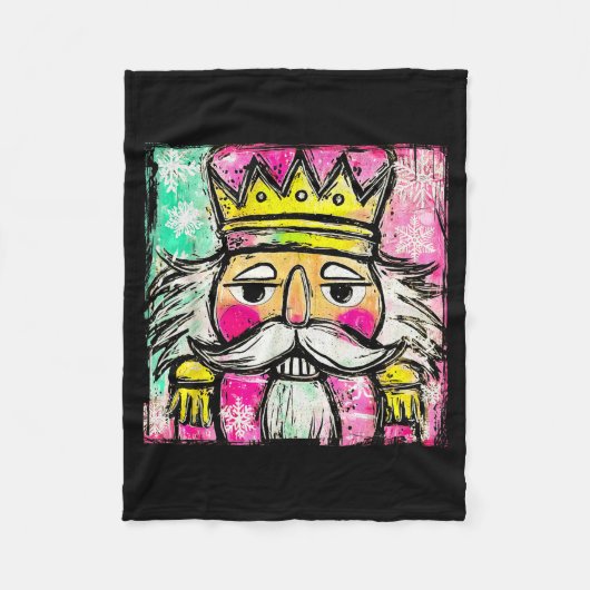 Coquette Nutcracker For Women Girls Kids Dancers C Fleece Deken (Voorkant)