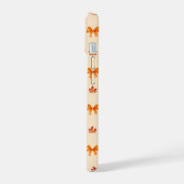 Coquette Orange Automne Bows et Feuilles (Côté gauche)