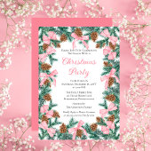 Coquette Pine Boughs en Bows Kerstfeest Kaart