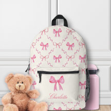 Coquette Pink Bow
