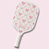 Coquette Pink Bow Pickleball Paddle