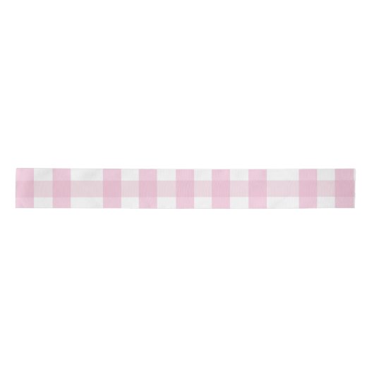 Coquette Pink Plaid Lint (Voorkant)