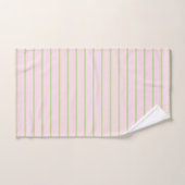 Coquette Préparation Chic Pastel Vert Et Rose Rayu (Serviette à main)