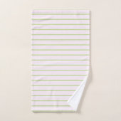 Coquette Préparation Chic Pastel Vert Et Rose Rayu (Serviette à main)