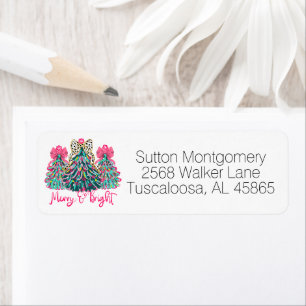 Coquette Preppy Christmas Tree Bows Retouradres Etiket