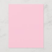 Coquette Raad Wie Mama of Daddy Baby shower Spel (Achterkant)