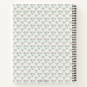 Coquette Rose et Bow Bullet Journal (Dos)