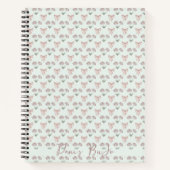 Coquette Rose et Bow Bullet Journal (Devant)