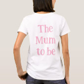 Coquette Rose Mère Bow Pour Être T-shirt (Dos)