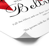 Coquette rose Quelle taille a son ventre Poster du (Coin)