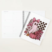 Coquette rose rétro Fille fantôme avec Bow Hallowe (Devant avec enveloppe)