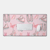 Coquette Rose Style High Top Chaussures de gym et (Clavier et souris)