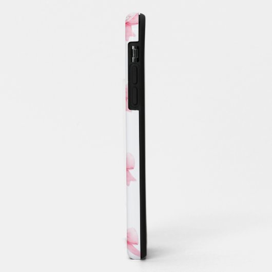 Coquette Roze Boog & Hart Case-Mate iPhone Case (Achterkant/links)
