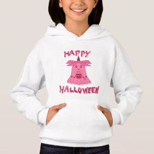 Coquette Roze Geest Gelukkig Halloween Digitale Ku