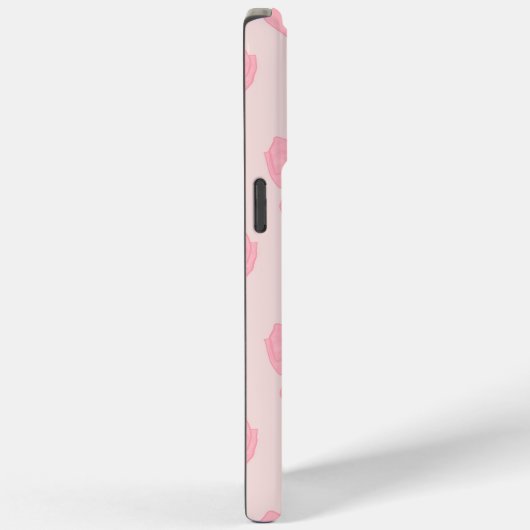 Coquette roze lint boog Case-Mate iPhone case (Achterkant / Rechts)
