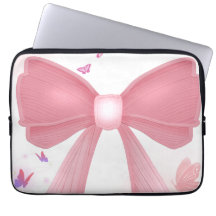 Coquette Roze Strik en Kersen Esthetische Collage 
