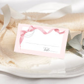 Coquette Roze Strik & Parels Moderne Bruidsborrel