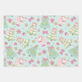 Coquette  Santa Inpakpapier Vel (Voorkant 3)